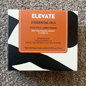 Elevate Essential Oils Set orange and eucalyptus NEW